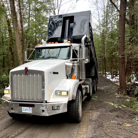 kilworthy construction truck